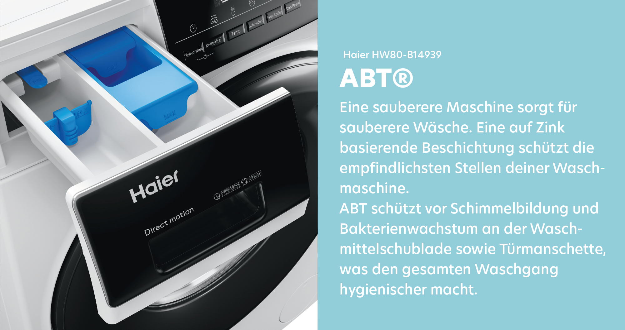 Haier HW80-B14959TU1 Waschmaschine, 499,90 EUR